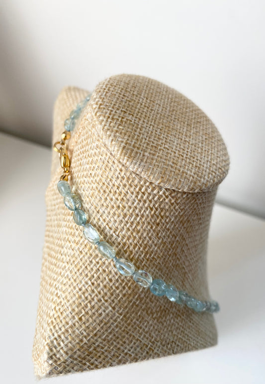 Adria – Aquamarin Halskette