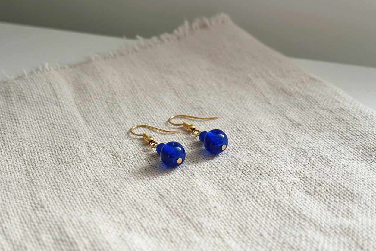 Nira – Lapis Lazuli Ohrhänger