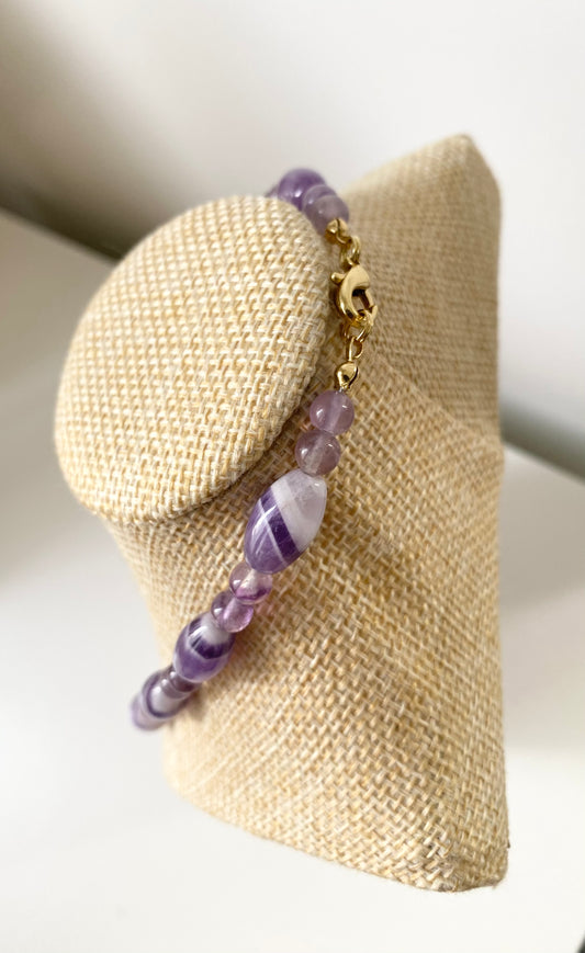 Aurelle – Amethyst Halskette