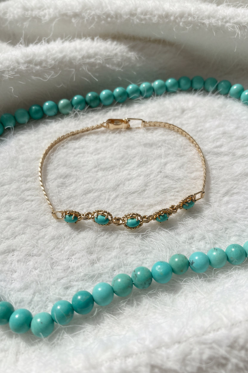 Celestine – Türkis Armband