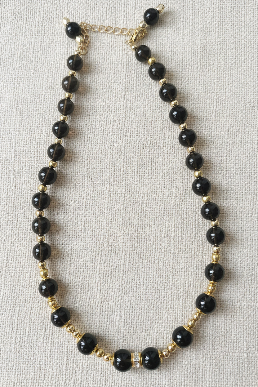 Marione Noir – Rauchquarz Halskette