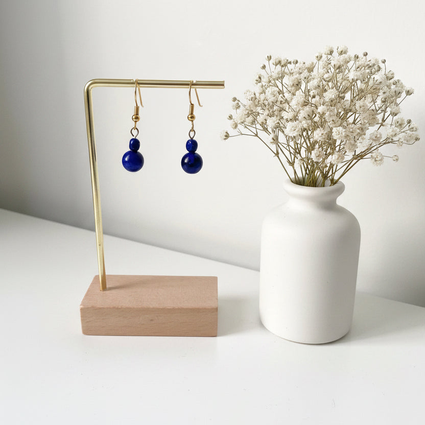 Nira – Lapis Lazuli Ohrhänger
